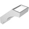 Ekena Millwork 5 1/2-in. W x 10-in. D x 10-in. H Balboa Architectural Grade PVC Knee Brace BRCP055X10X10BOA - alternate 2